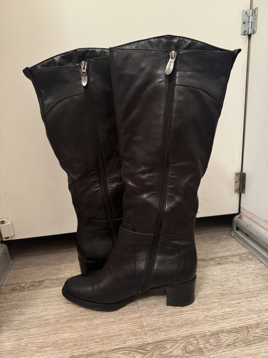 Сапоги- ботфорты женские