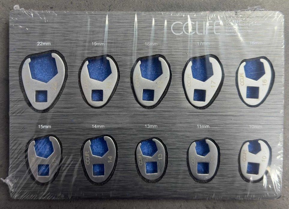 CCLife 5325 - Set 10 bucati capete Cheie Stillson [#10010#]