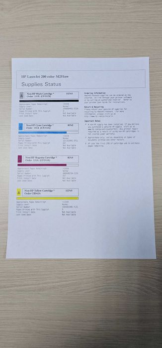 HP LaserJet Pro 200 color M251nw