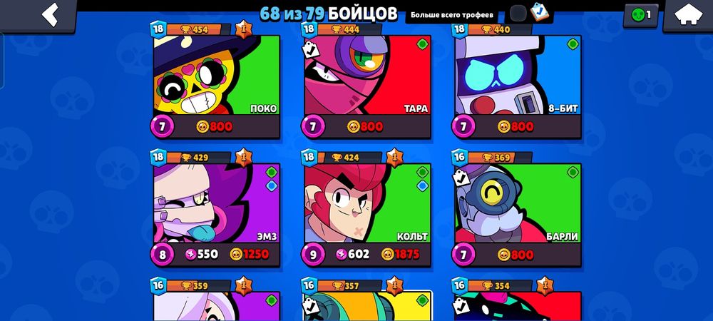 Аккаунт в бравл старсе