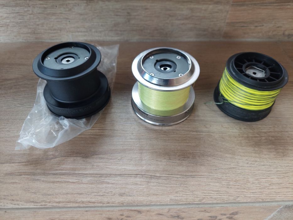 Tamburi rezerva: shimano 14000/10000/5500, daiwa 5500, okuma, fox fx11