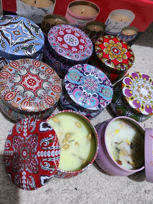 Романтические арома свечи, приятные запахи цветов, оптом, aroma shamla