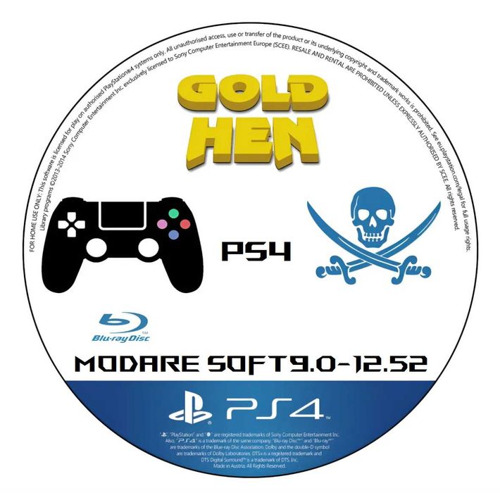 Modare Playstation 4 PS4 - Decodare PS4 Playstation 4 (soft max 12.52)