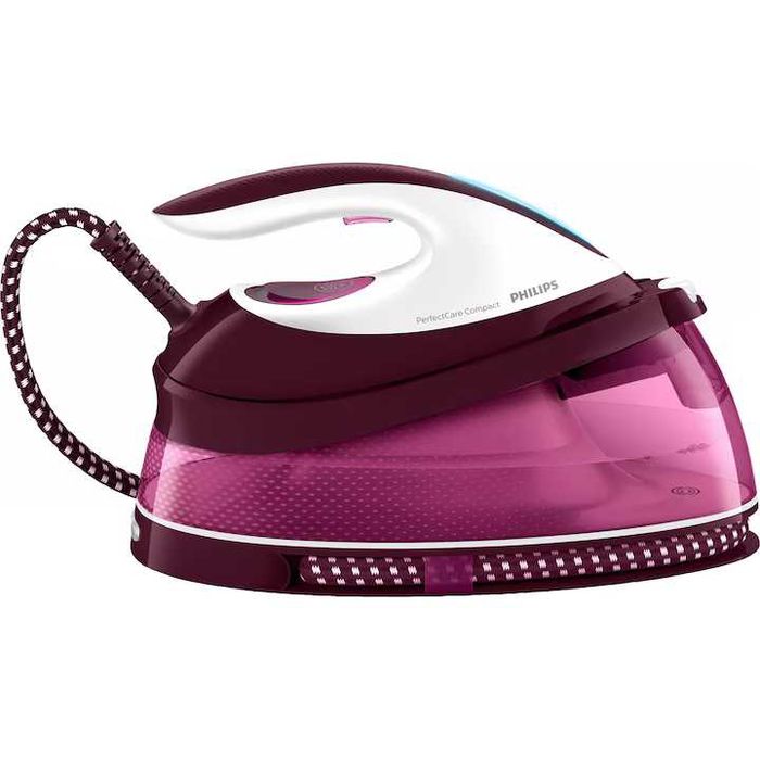 Sigilat Statie de calcat cu abur Philips PerfectCare Compact GC7842/40, 2400W, 6.5 bari,jet de abur continuu 120 g/min