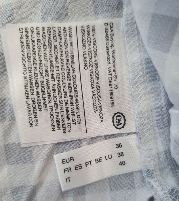 Cămașă de vară C&A Mărimea 36