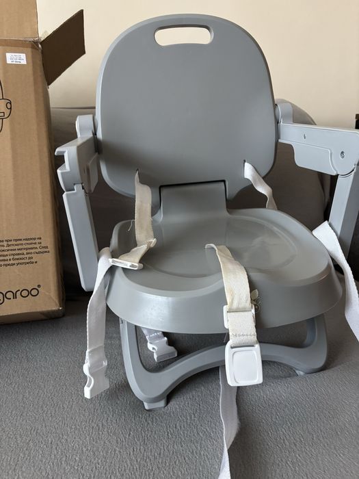 Бустер столче Cangaroo Papaya Сиво