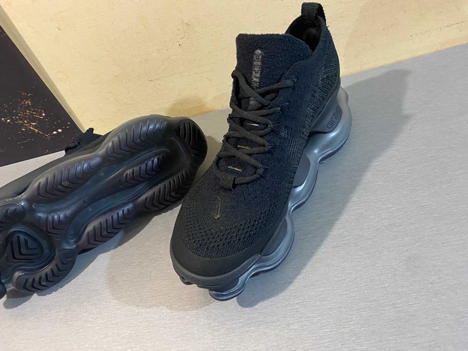 Nike Air Max Scorpion Flyknit vapormax  triple black 41,42,43,44