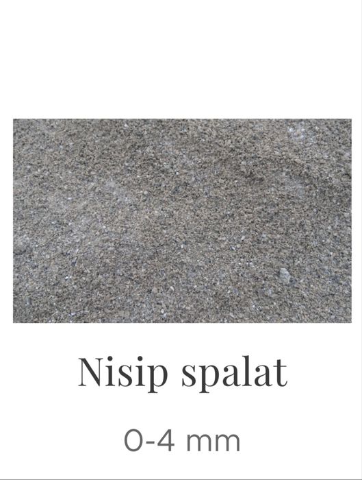 Agregate nisip piatra