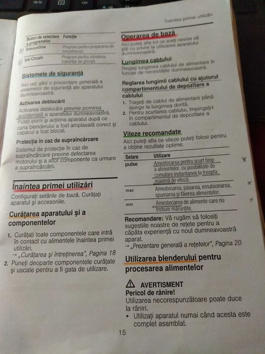 Blender BOSCH 2L 1200W