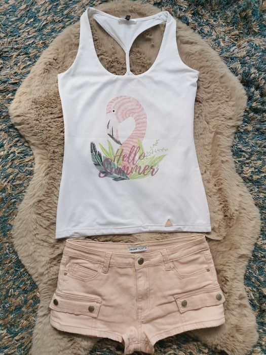 Сет блузка и панталон, сет alessa, топ Vero Moda, bik bok, Алеса