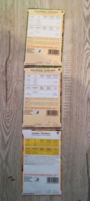 Vând semințe din germania