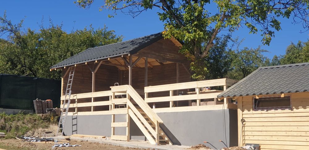 Executăm cabane din lemn, foișoare și terase