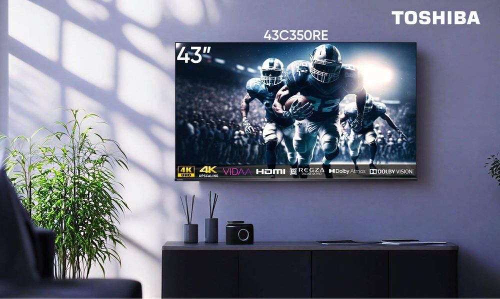 Телевизор Toshiba 43/Qled 4K Uhd/60Hz/ Vidaa system/ +прошивка