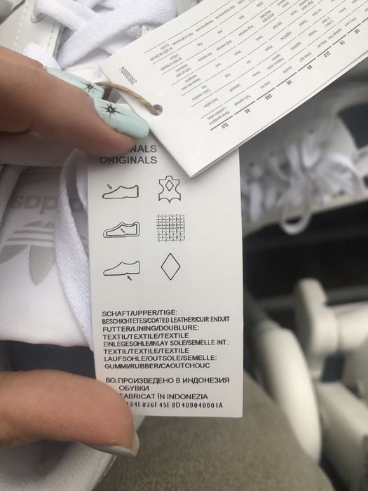 Adidasi Adidas Dama piele naturala