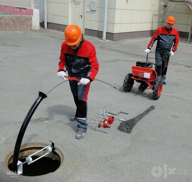 Чистка канализации аппаратом в Ташкенте любой район!Сантехник!