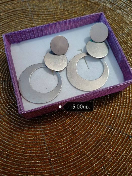 Обеци от стомана НОВИ