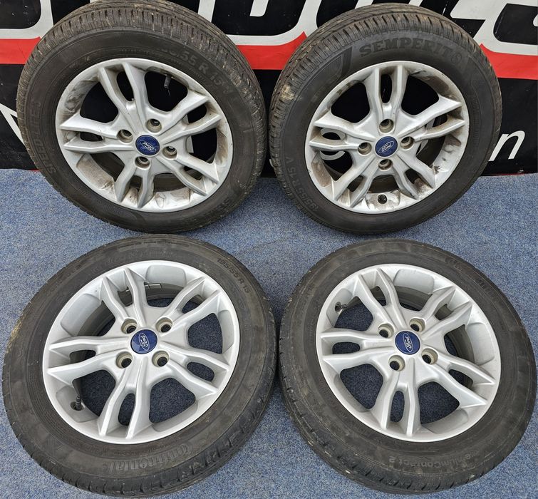 JanteAliaj 15''4x108FordFiestaFocusCauciucuriVaraAnvelopeVara195-55-15''