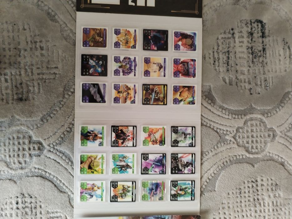 Album de colecție StarWars complet.