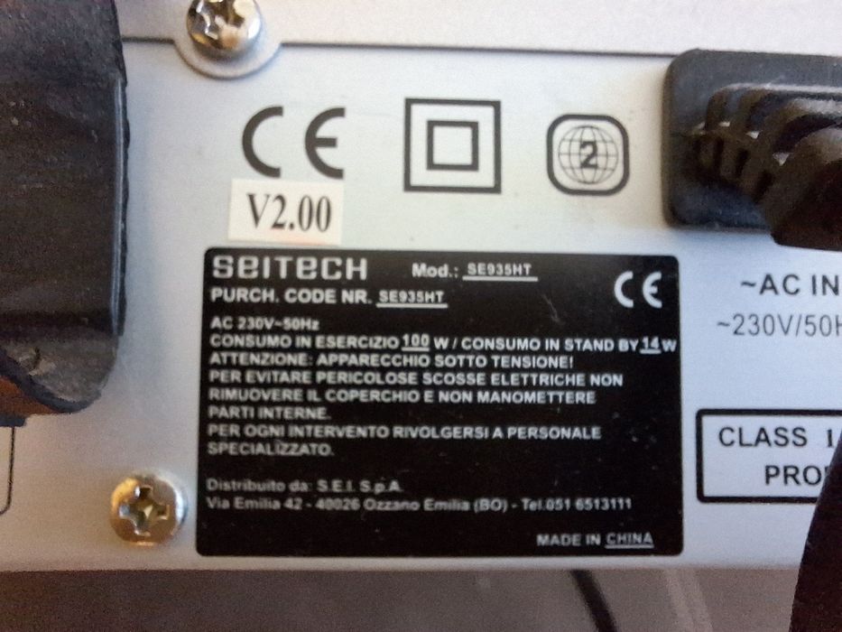 Vând DVD player SEITECH