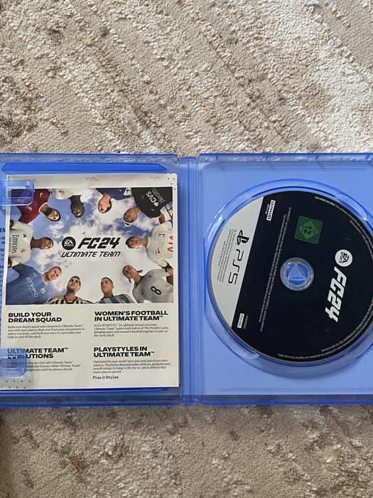 FIFA24 PS5 в хорошем состоянии