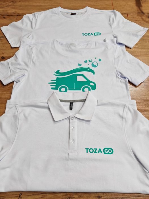 Поло на заказ с логотипом вашей компании.