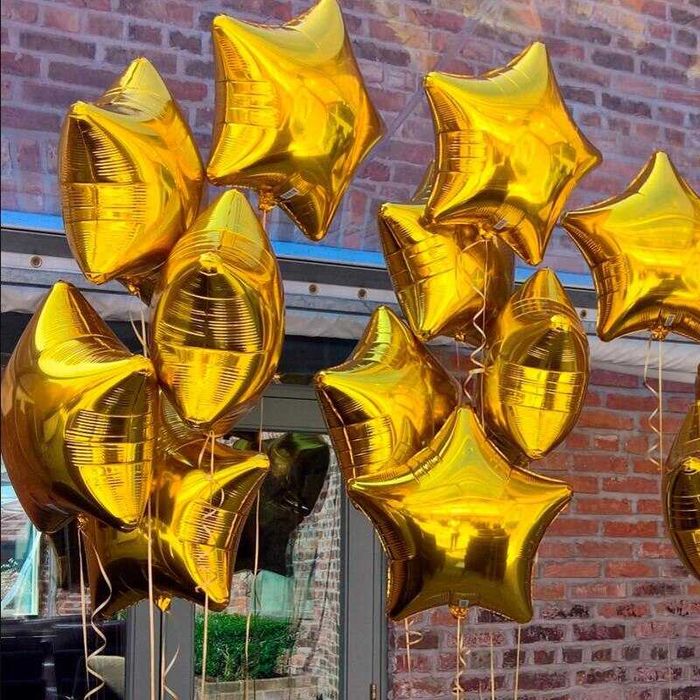 Воздушные шары, звёздочки и сердца !