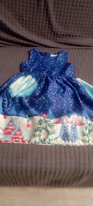 Платье новогодние детские