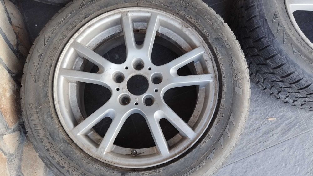 Джанти със зимни гуми 17" цола за БМВ Х3/Е83
