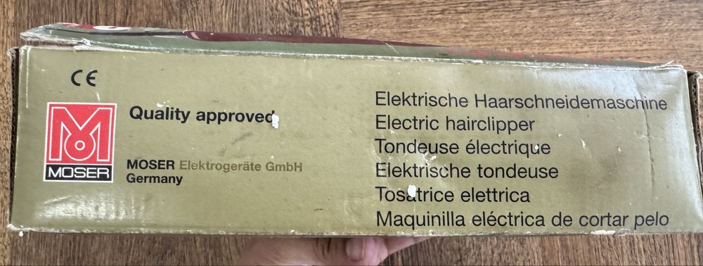 Moser машинка для стрижки