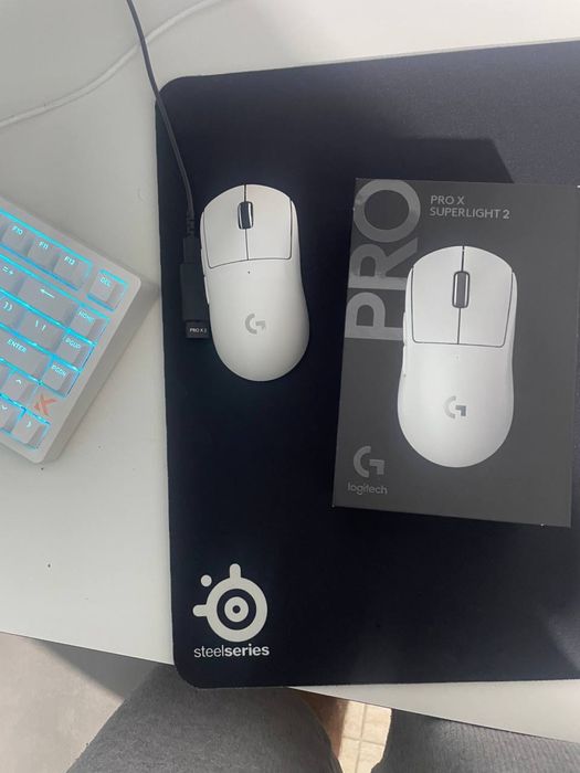 Мышка Logitech g pro superlight 2 White