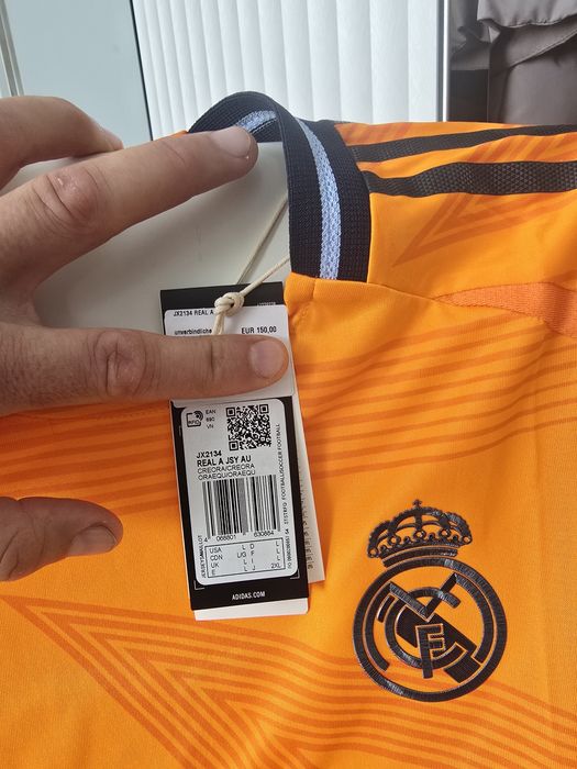 Tricou original REAL MADRID Adidas JX2134 REAL A JSY AU