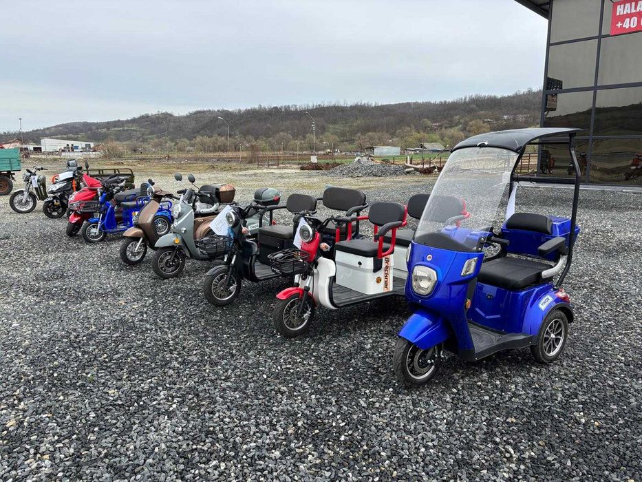 Tricicluri scutere electrice FARA PERMIS