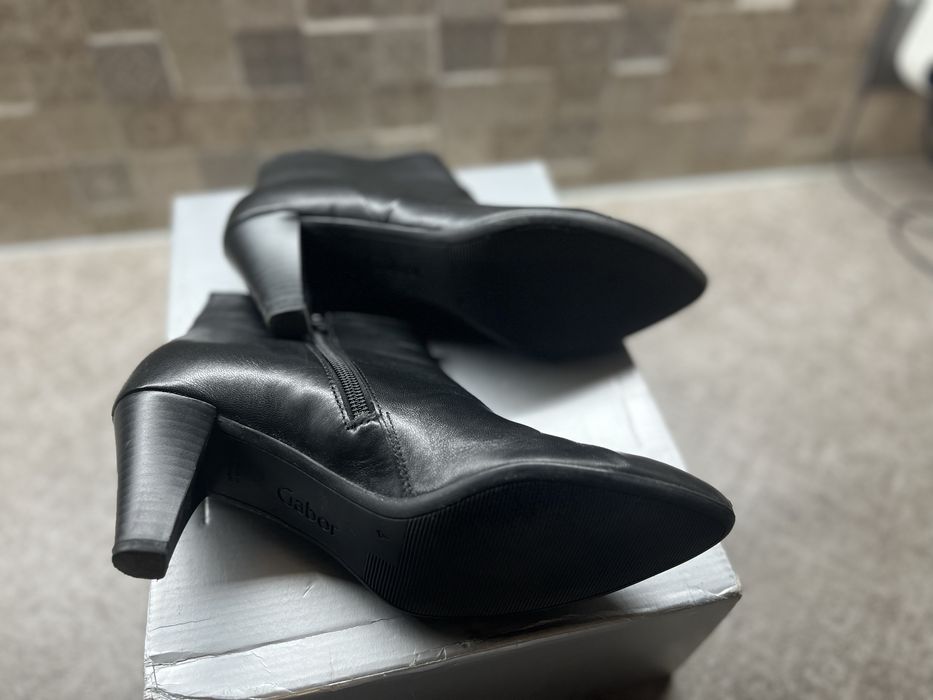 Botine piele naturala