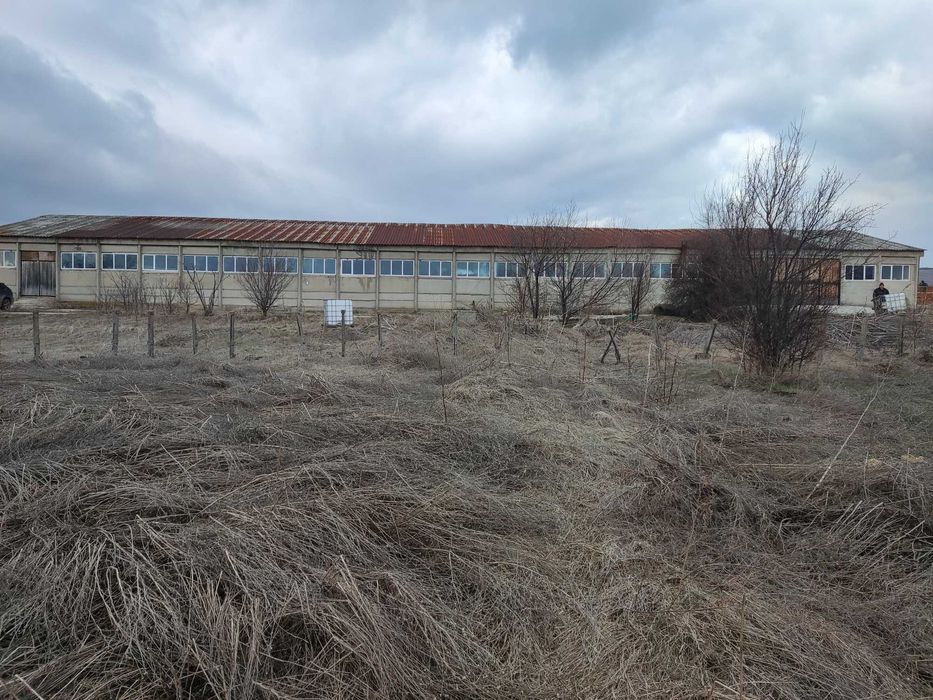 Под наем производствена сграда  1000 кв. м. и УПИ с площ 5000 кв. м.,