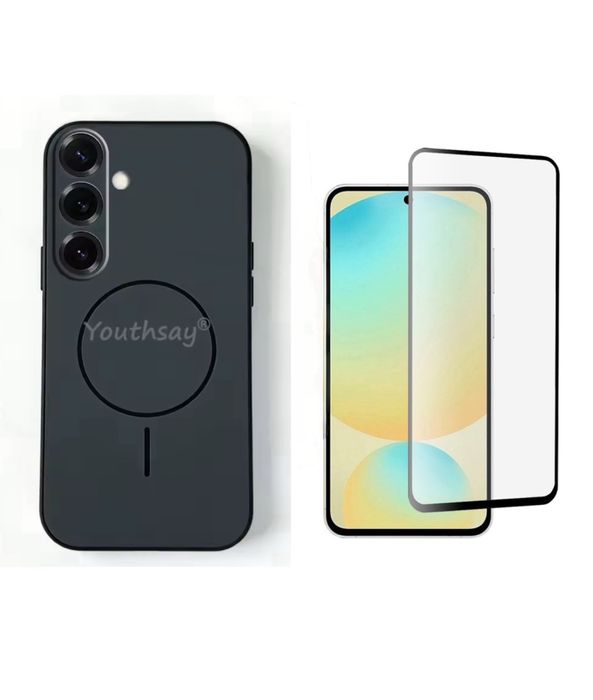 Samsung S26 S26 PLUS S26 ULTRA - Husa Magsafe Slim + Folie Sticla