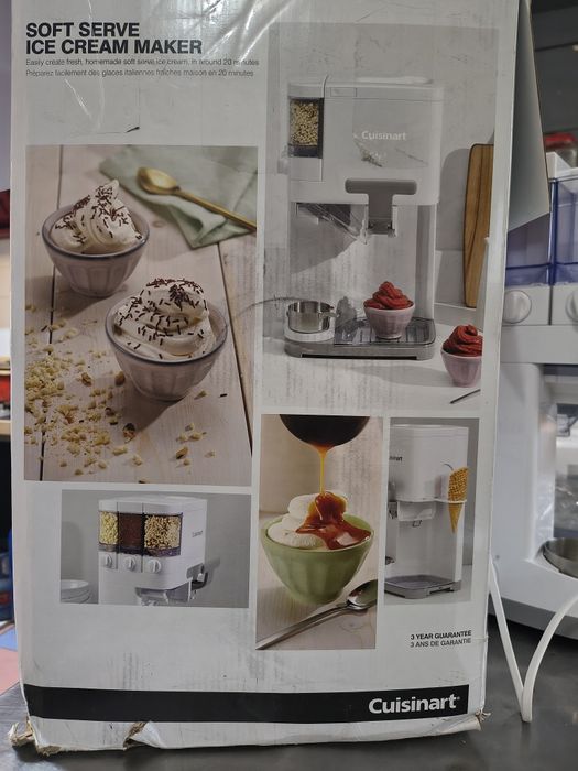 CUISINART - ICE48E - Машина за мек сладолед Италианска машина за сладо