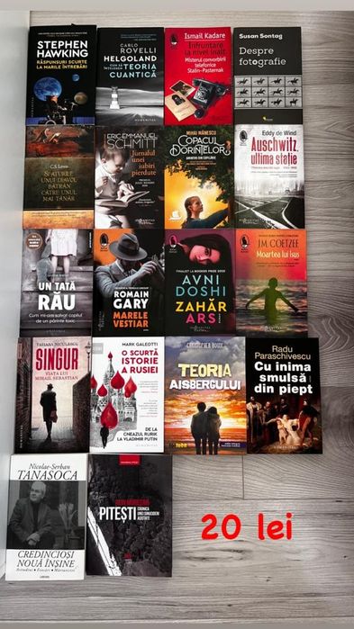Cărți noi de vânzare