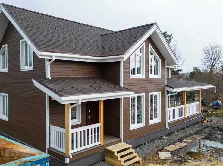 Энергоэффективный дом под ключ - Каркасное  строительство