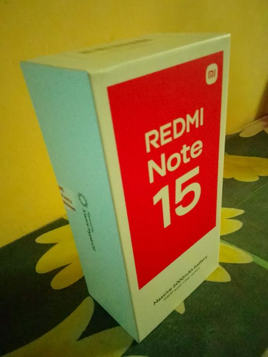Redmi Note 15 garantiyali telefon ishlatilmagan umuman