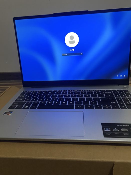 Laptop Acer Aspire 15 – Ryzen 5/NOU