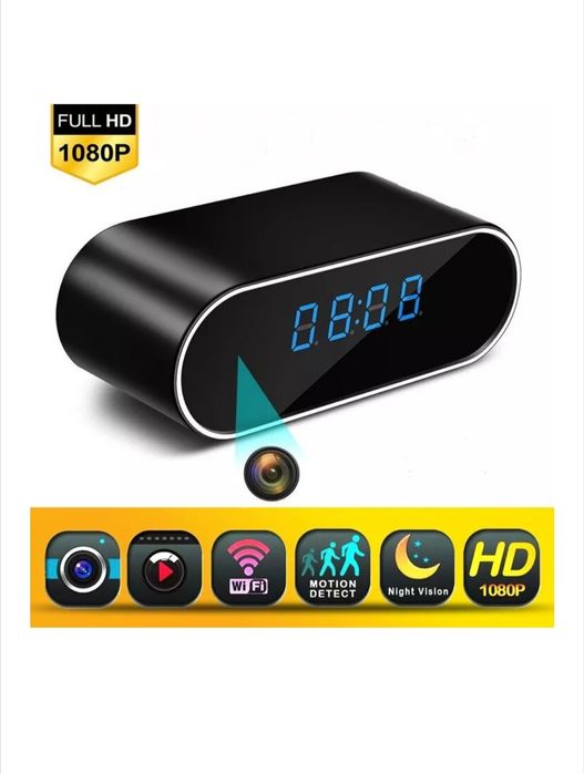 Скрита wi-fi камера в часовник