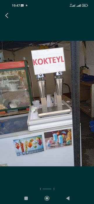 Kokteyl aparat sotiladi