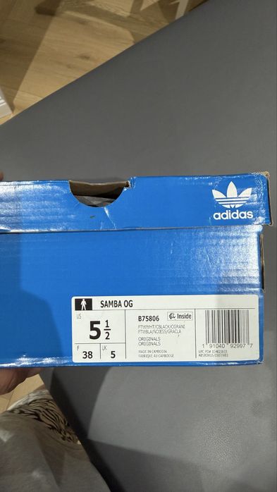 Adidas samba 38 оригинал