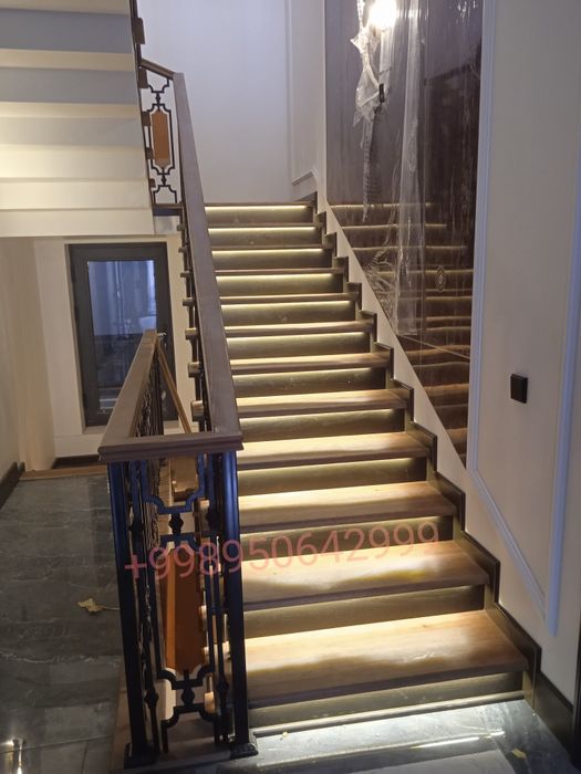 Uy va ofis uchun yog‘och zinapoyalar
Лестницы из дерева для дома и офи