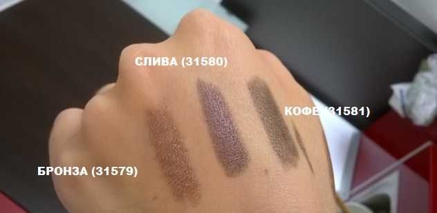 Стойкие тени-карандаш для век
