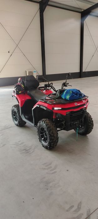 Atv cf moto c5 2026 gen 4 (1600 km) atv nou  cumpărat de la atv rom cu garanție.