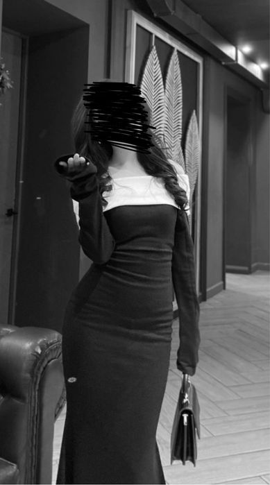 черная платья S/M