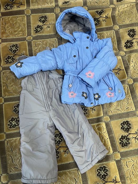Комбинезон зимняя на девочку