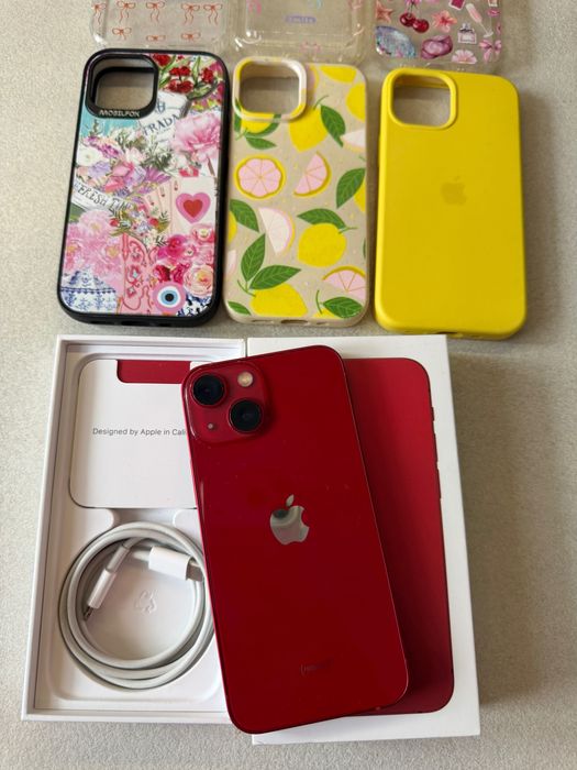 Iphone 13 mini червен цвят 512GB