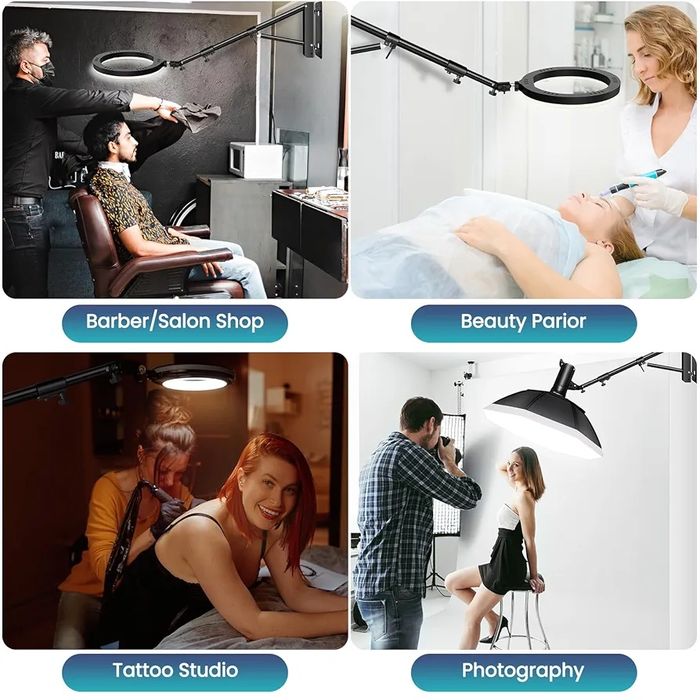 Разтегателна  Стенната стойка за фотографска светлина,и др.с гъвкаво в